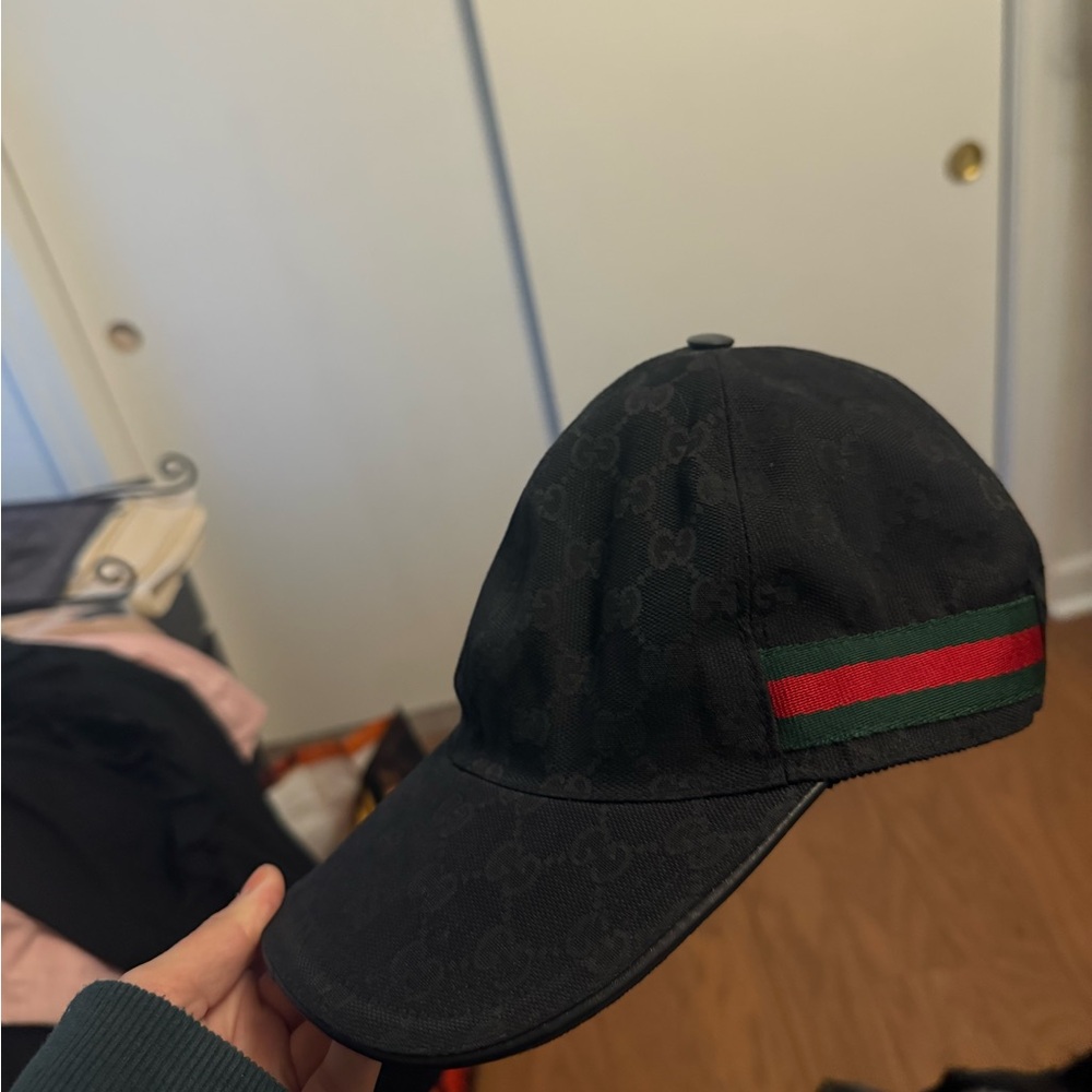 Gucci Dark Monogram Baseball Hat - image 3